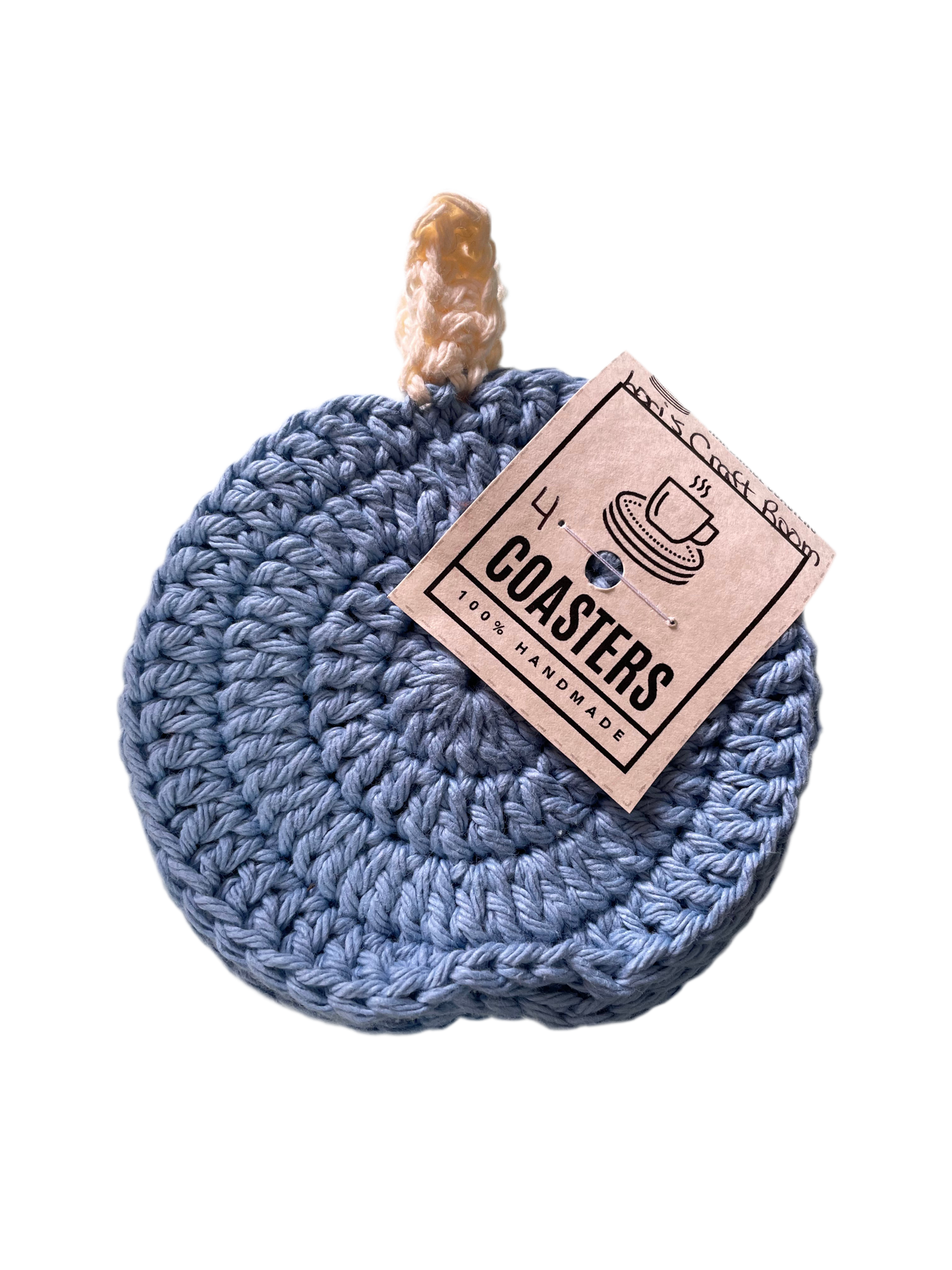 Crochet Pumpkin Coasters