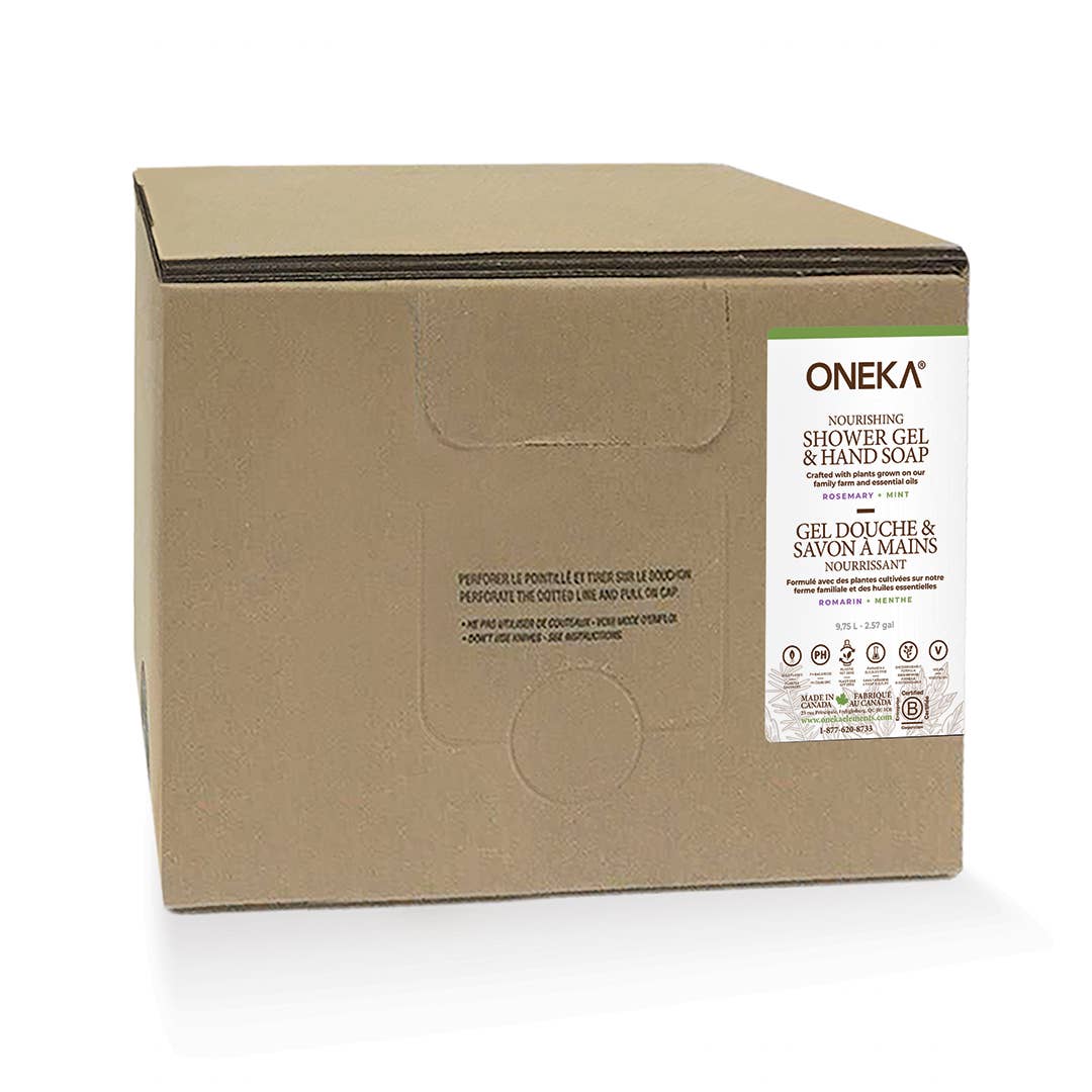 9.75L Oneka Rosemary and Mint Hand and Shower Gel
