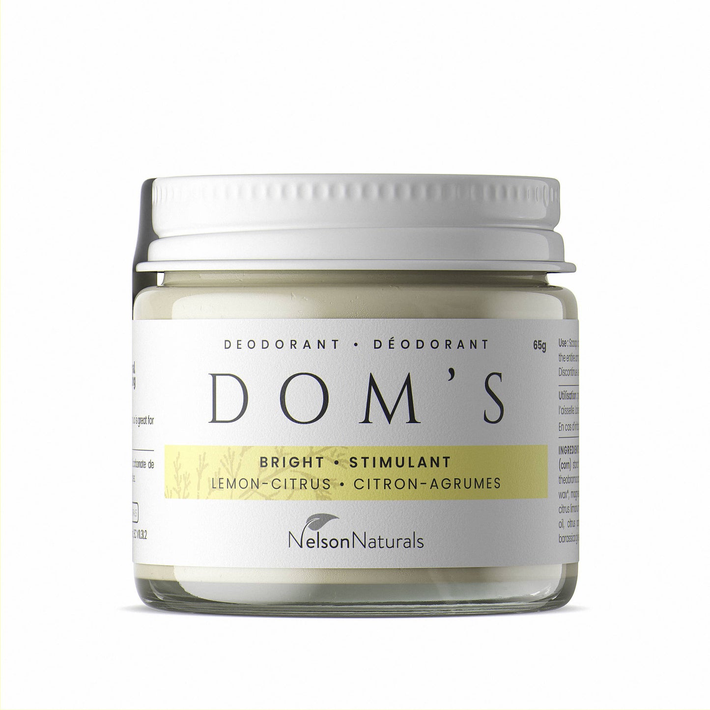 Bright: Lemon Citrus ( Natural Deodorant)-65g