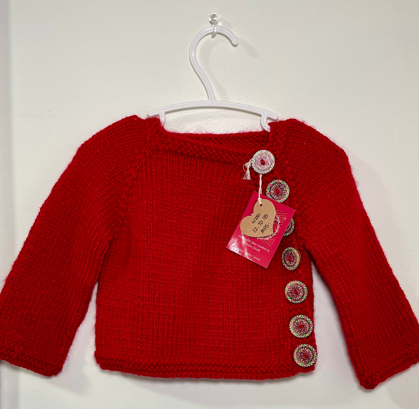 Knitted Baby Sweater