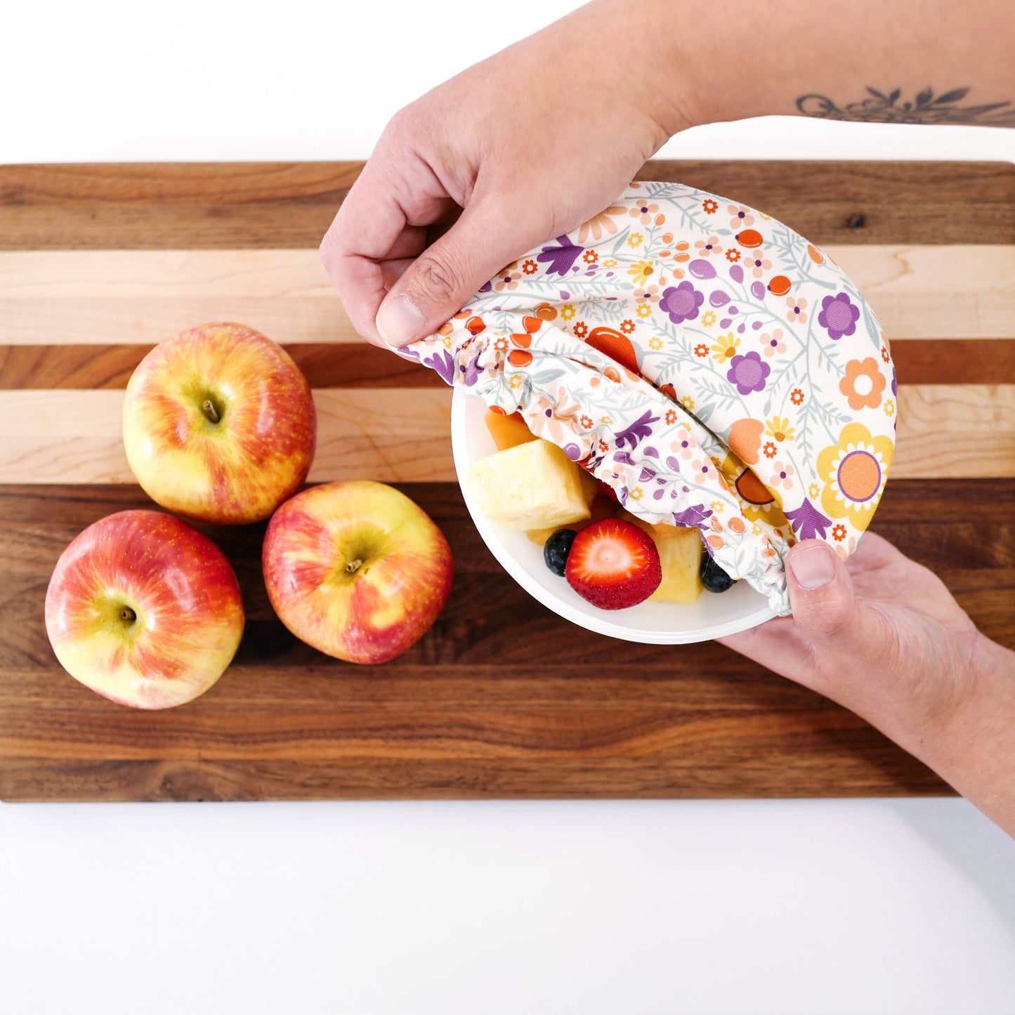 Bowl Covers Wildflowers