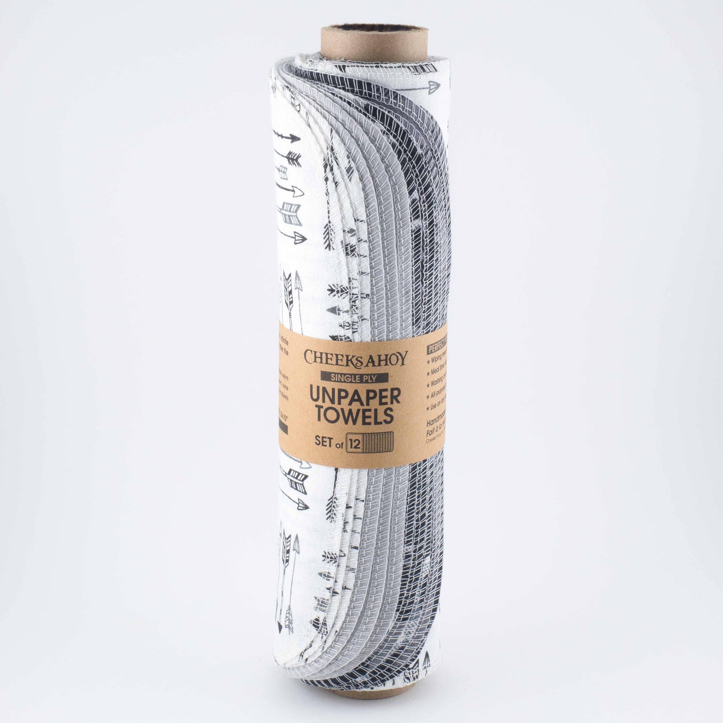 Pre-Rolled Reusable Non•Paper Towels