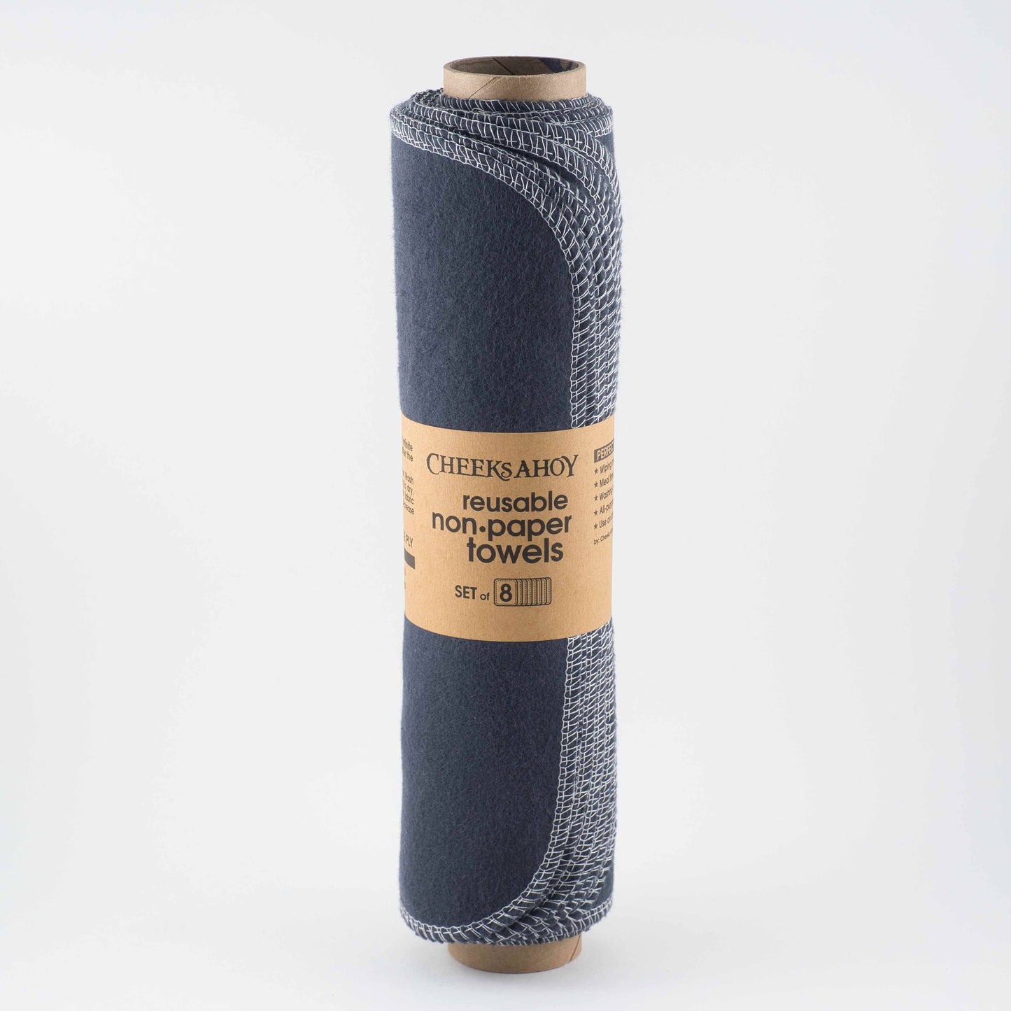 Pre-Rolled Reusable Non•Paper Towels