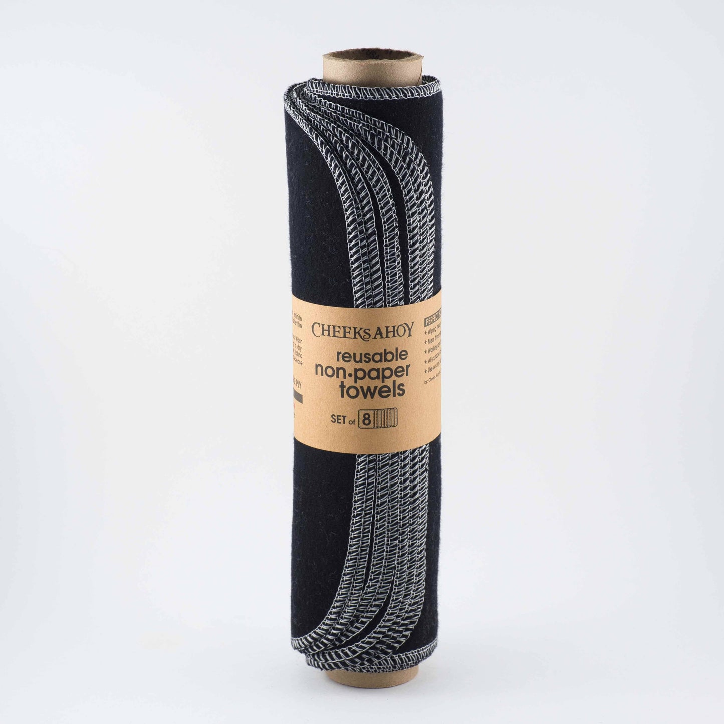 Pre-Rolled Reusable Non•Paper Towels
