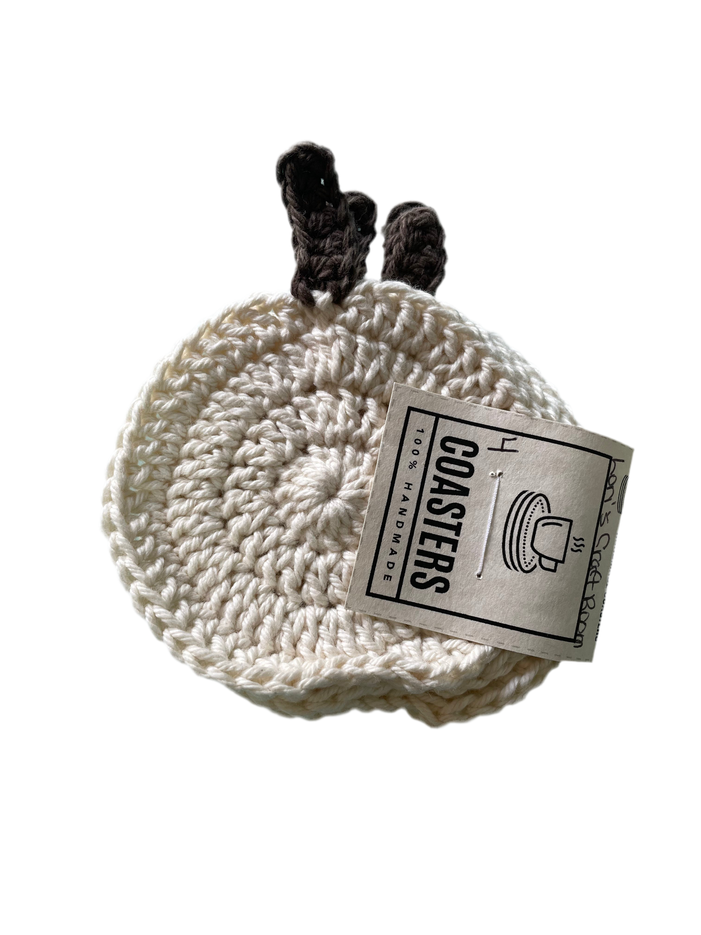 Crochet Pumpkin Coasters