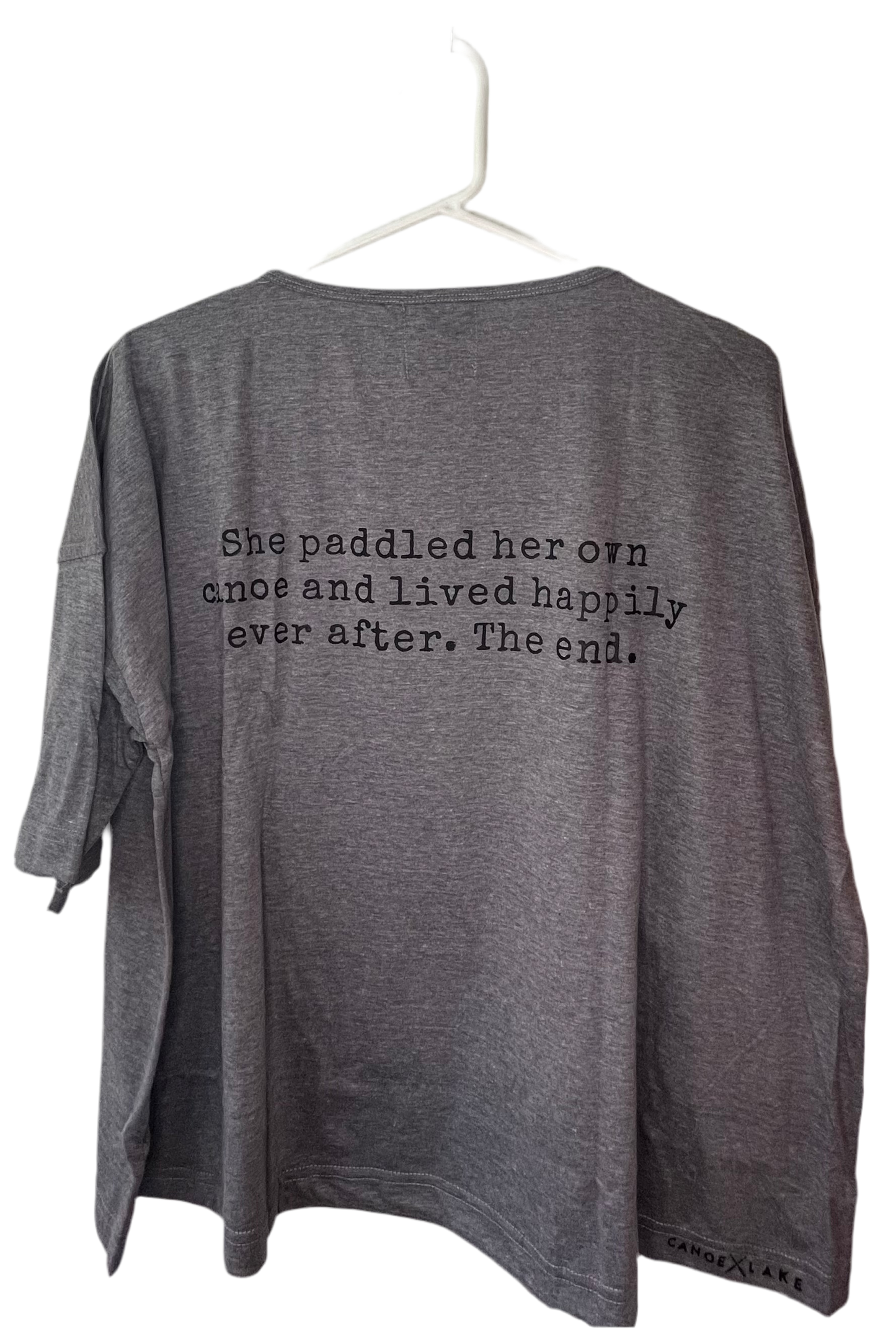 Boxy Tee - Lonely Pine Grey