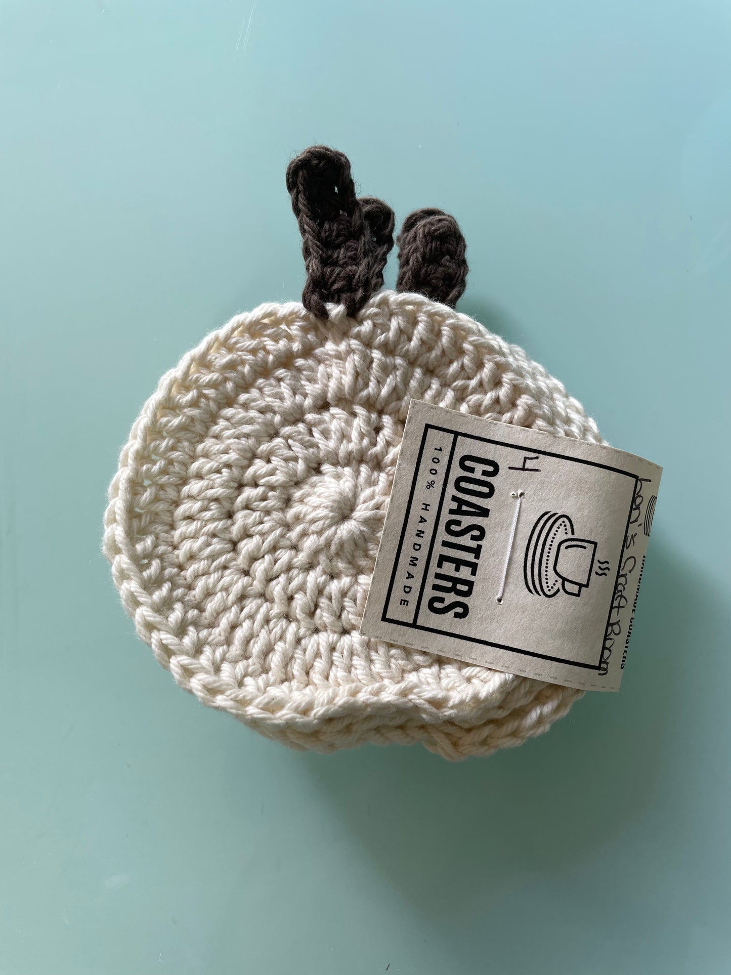 Crochet Pumpkin Coasters
