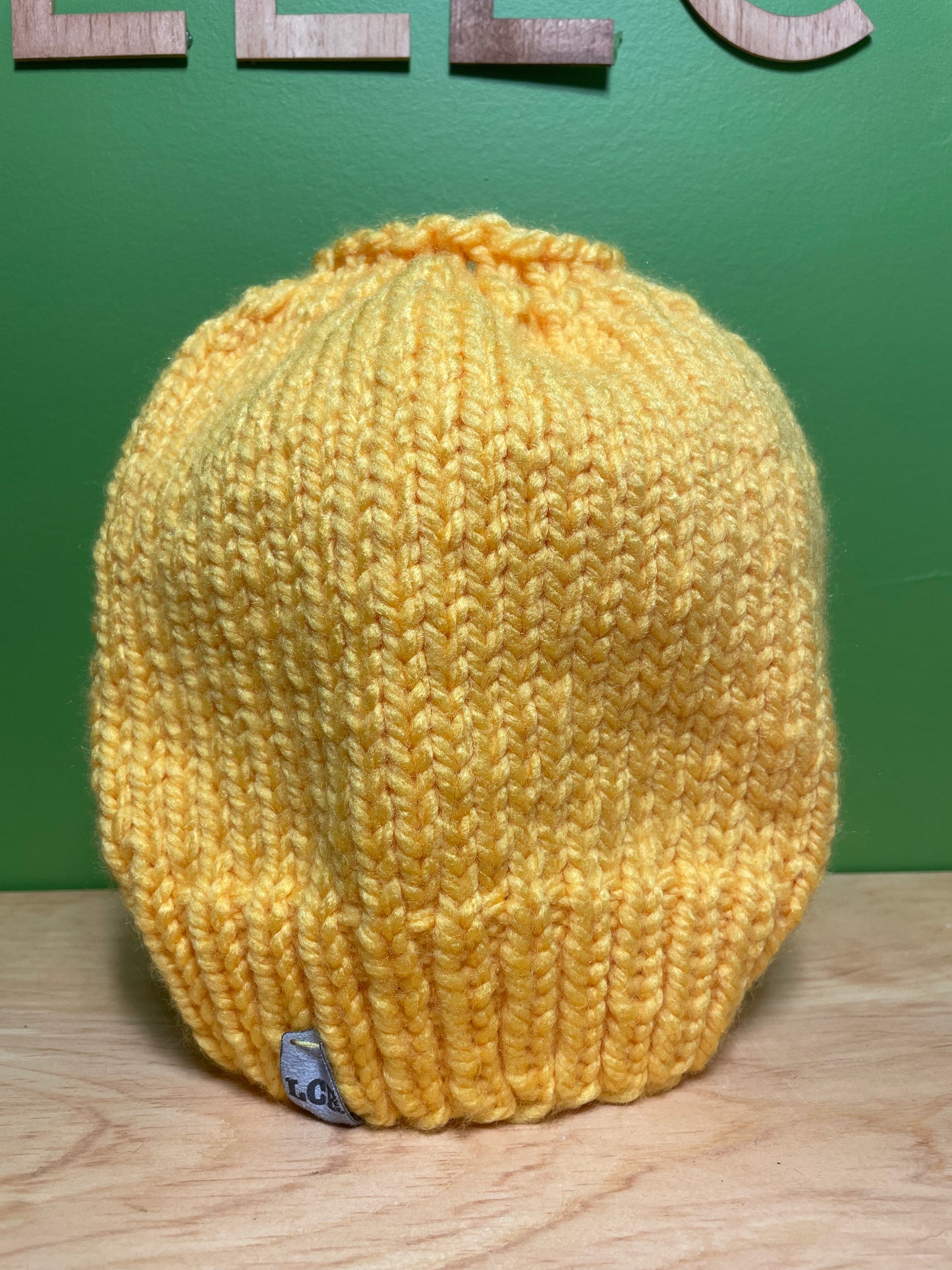 Messy Bun Beanies- Top opening