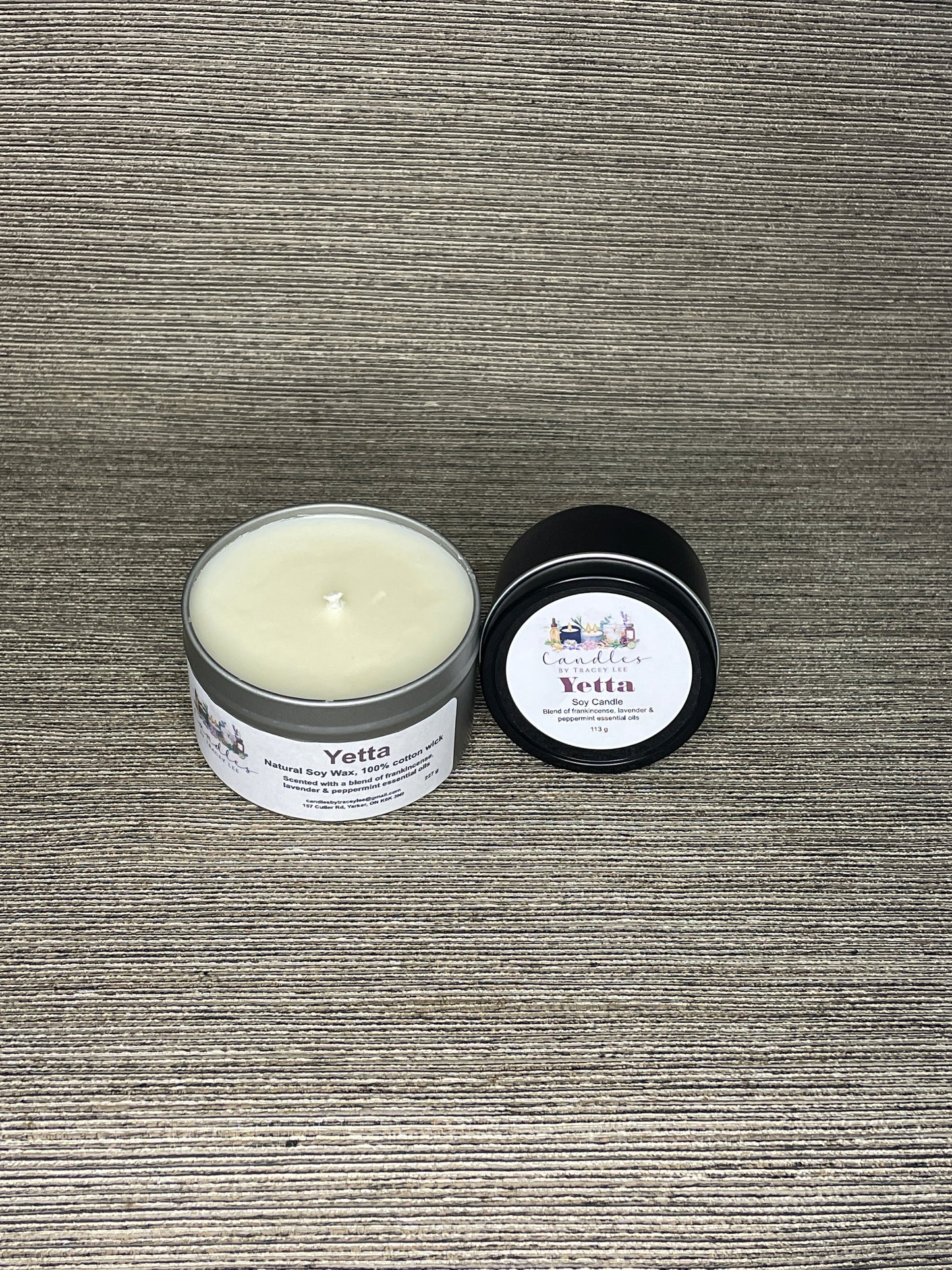 Soy Wax Candle ~ Yetta