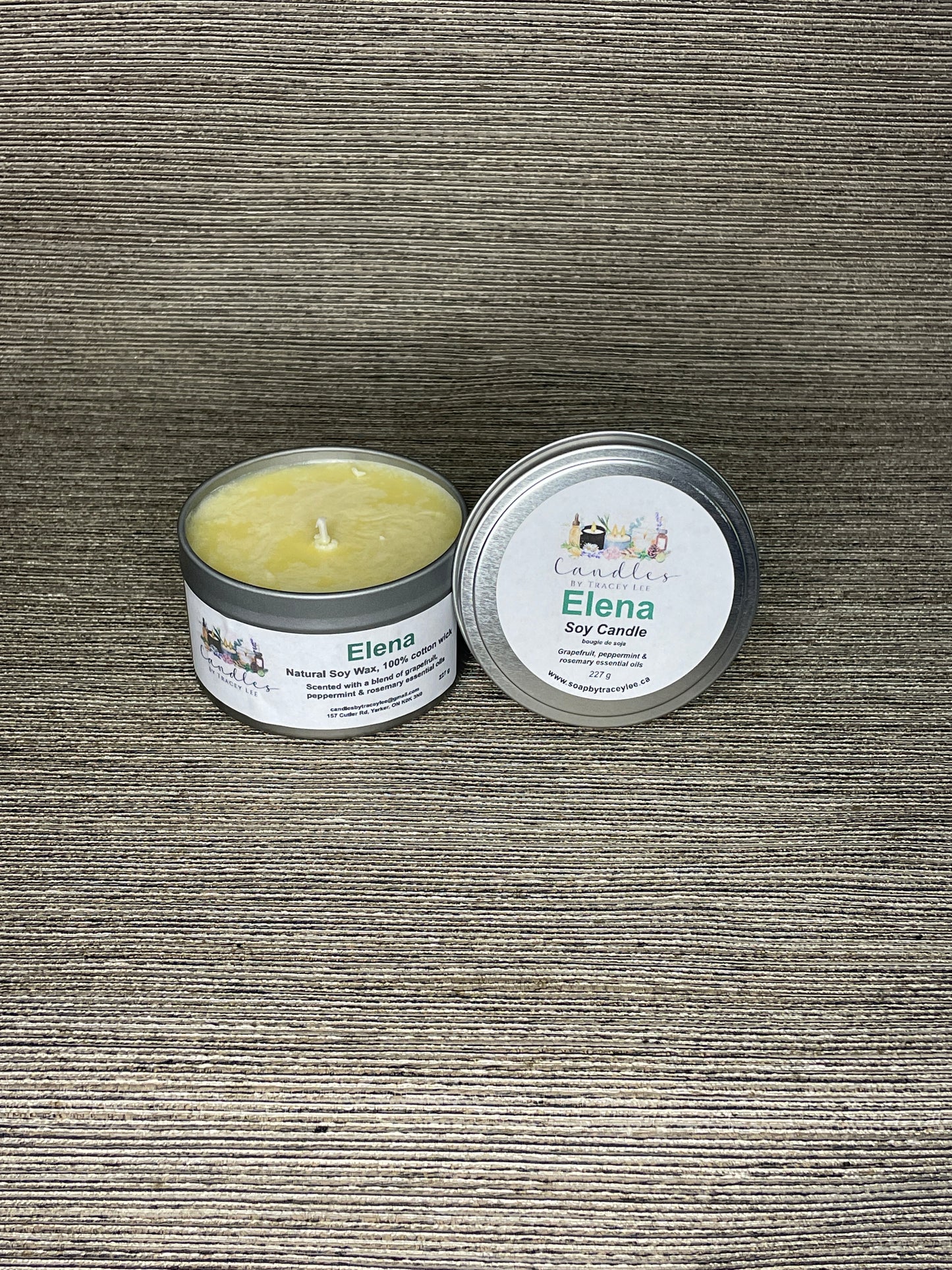 Soy Wax Candle ~ Elena