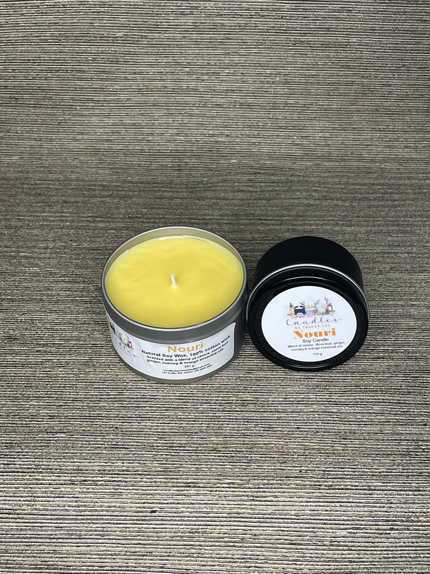 Soy Wax Candle ~ Nouri