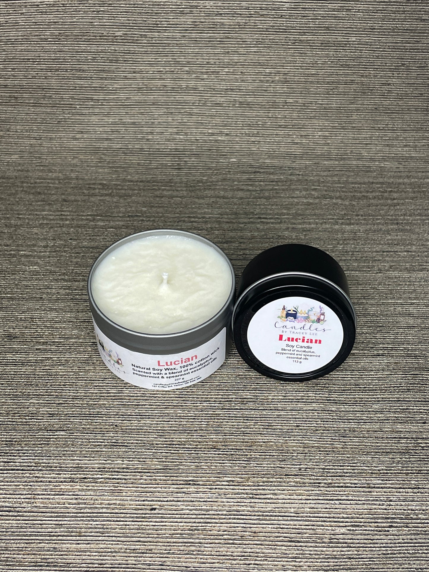 Soy Wax Candle ~ Lucian