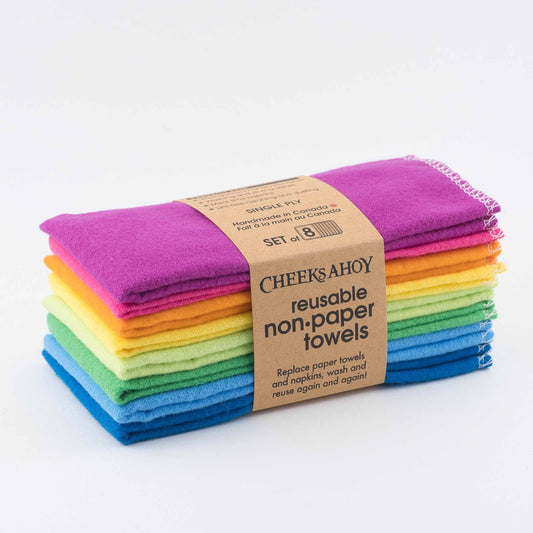 Reusable Non Paper Towels  Single-Ply