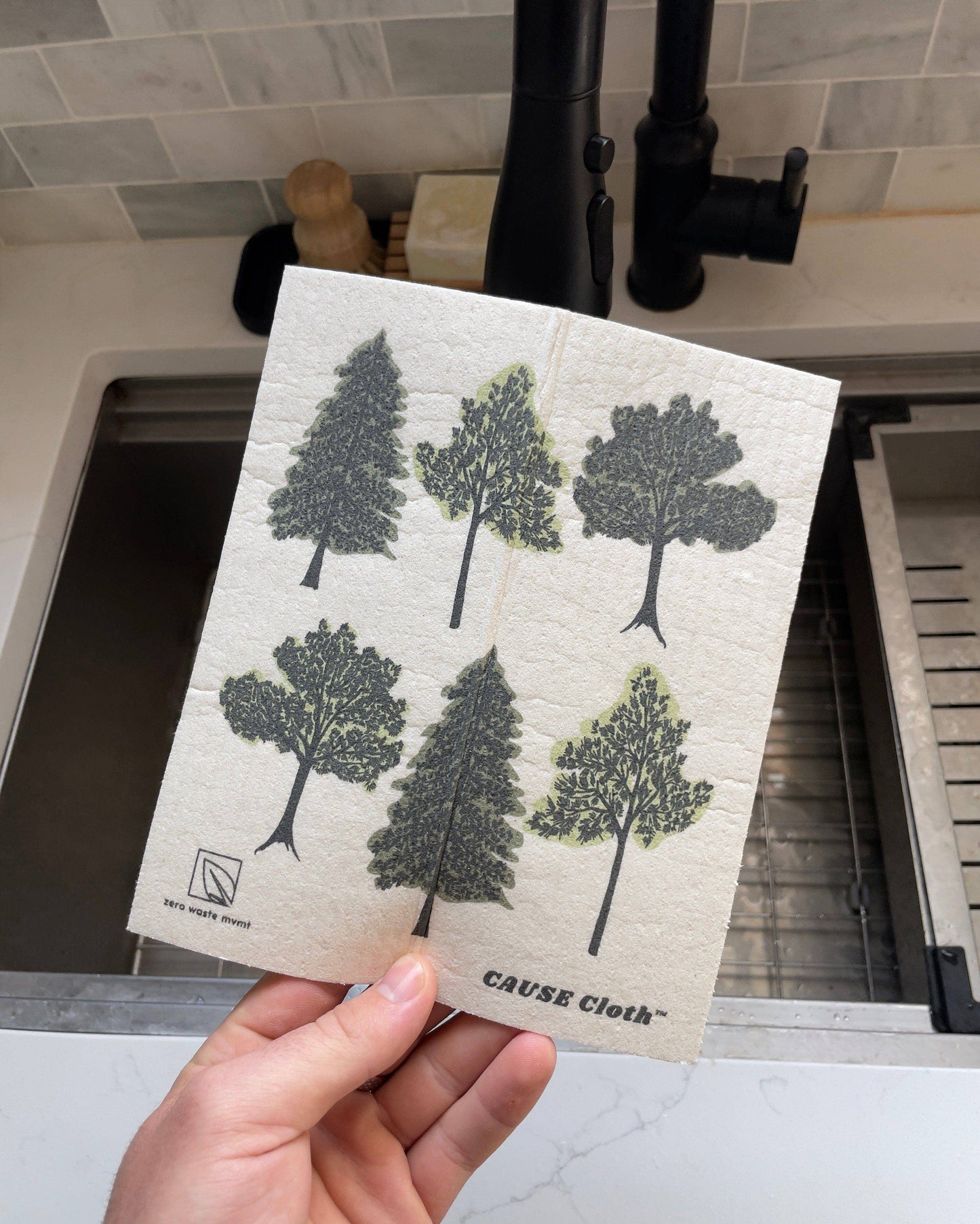 CAUSEcloth™️ - Life On Land | Swedish Dishcloth | Zero Waste