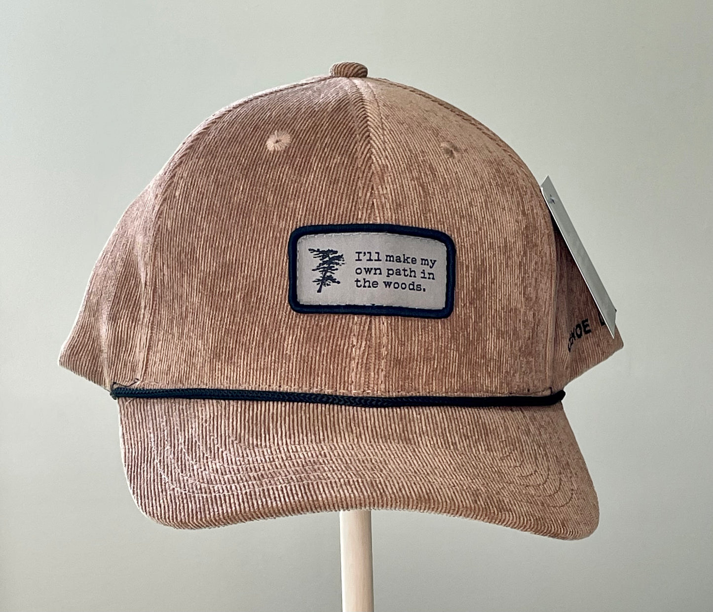 Tan Corduroy SnapBack