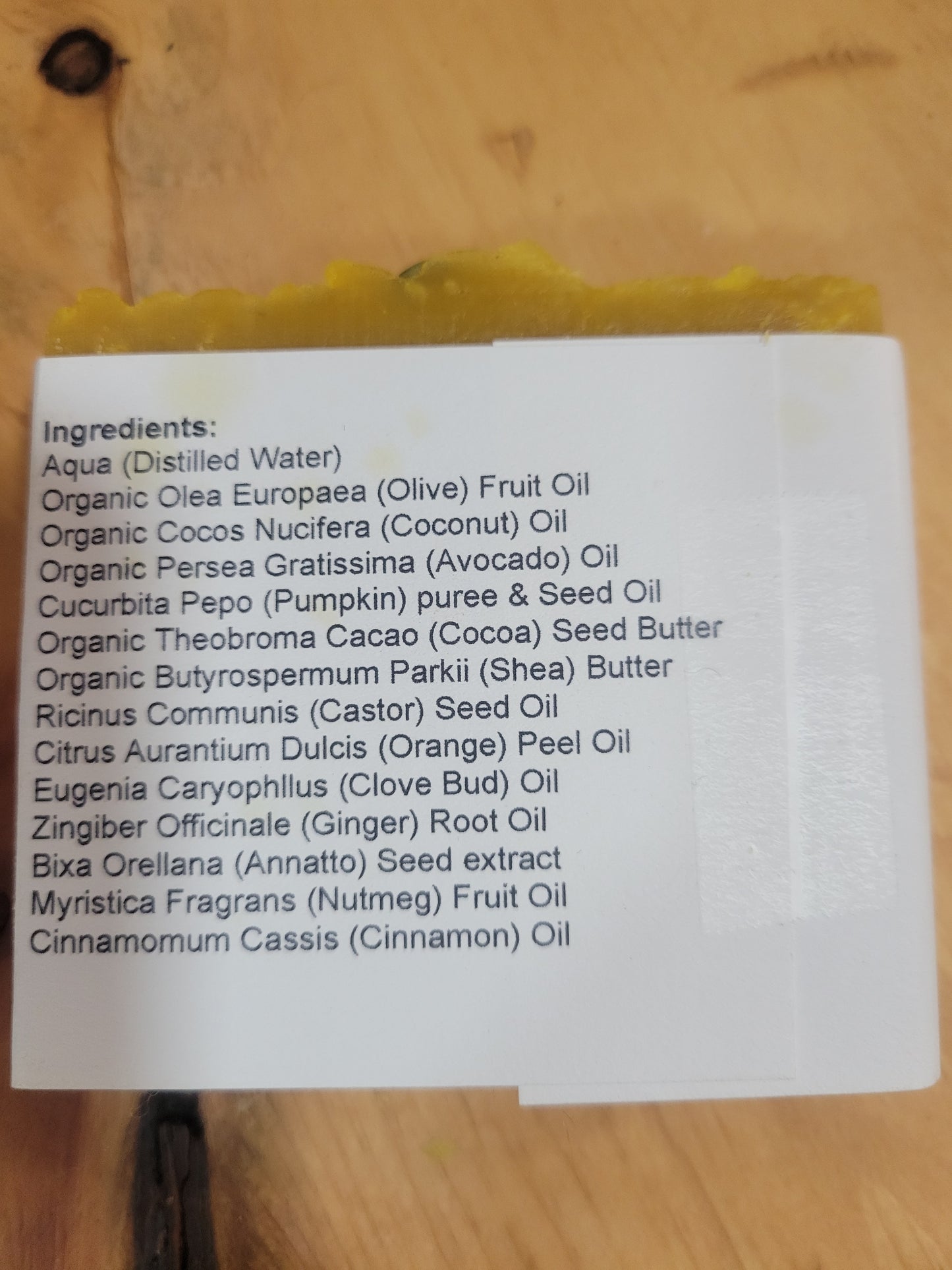 Pumpkin Soap