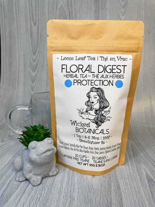 Wicked Botanicals Loose Leaf Tea Floral Digestion