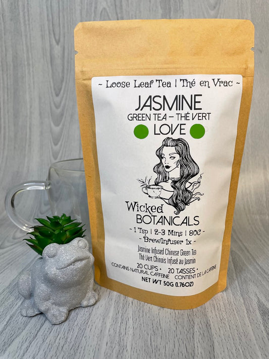 Wicked Botanicals Loose Leaf Tea Jasmine Green