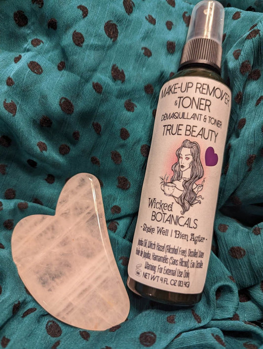 Makeup Remover and Toner by Wicked Botanicals 4oz