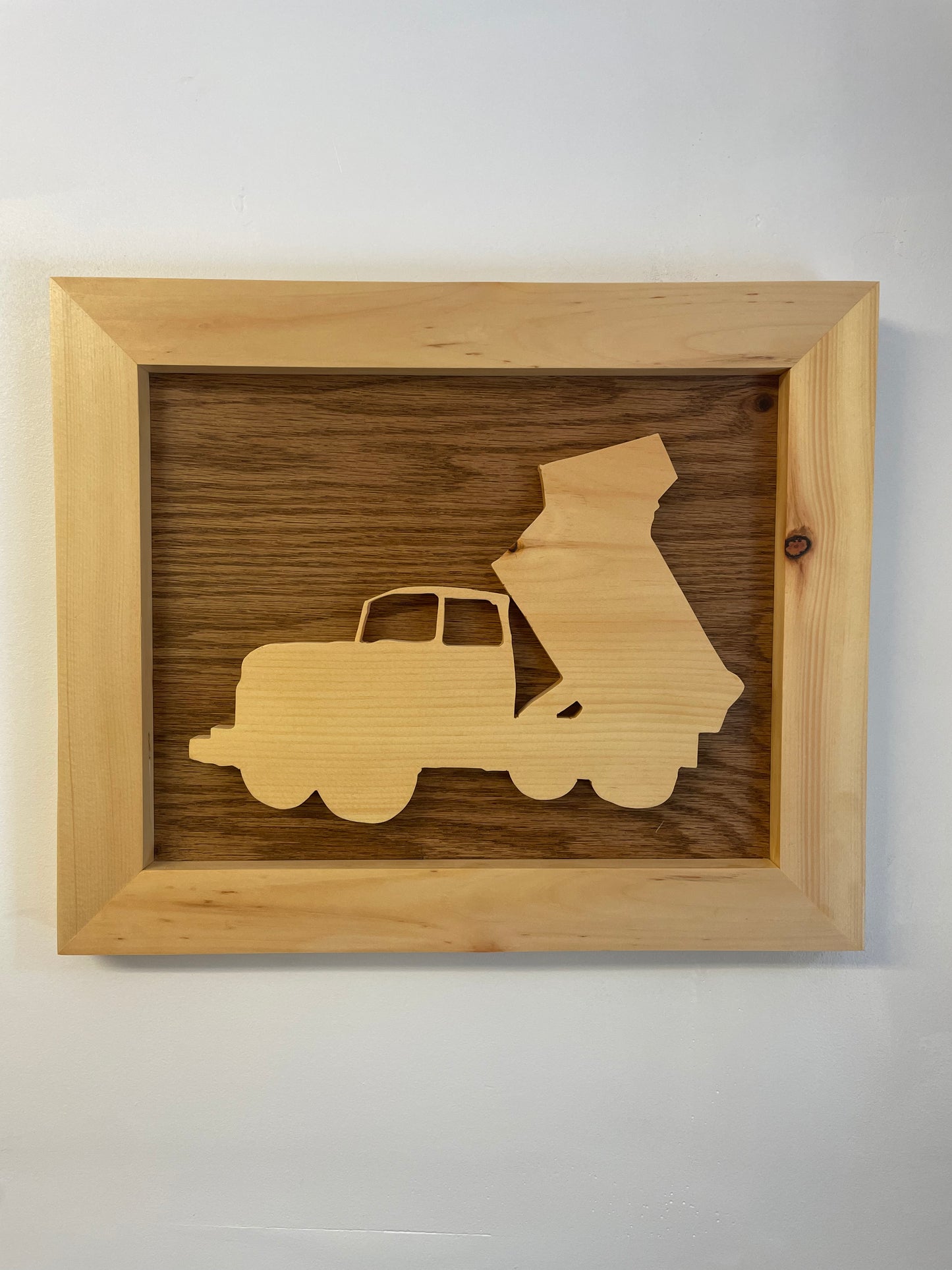 Dump Truck Wall Art