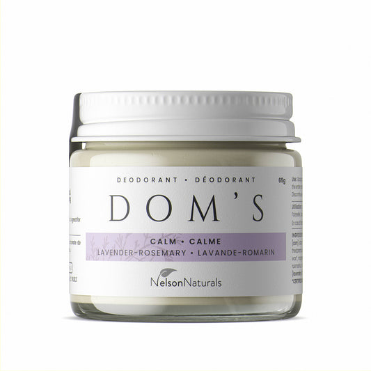 Calm: Lavender/Rosemary (Natural Deodorant)-65g