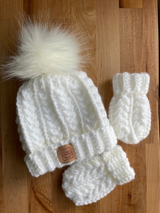 Baby Hat & Mitt Bundle