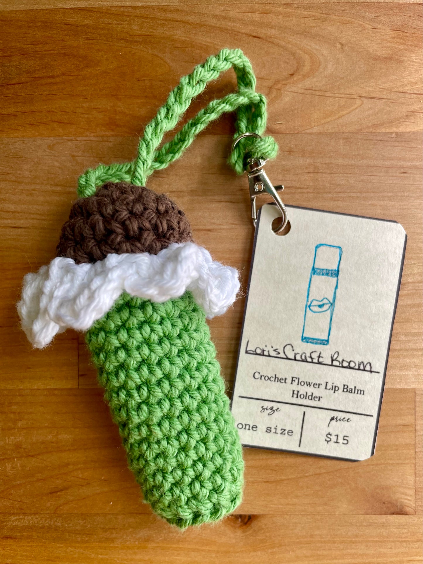 Crochet Lip Balm Holder