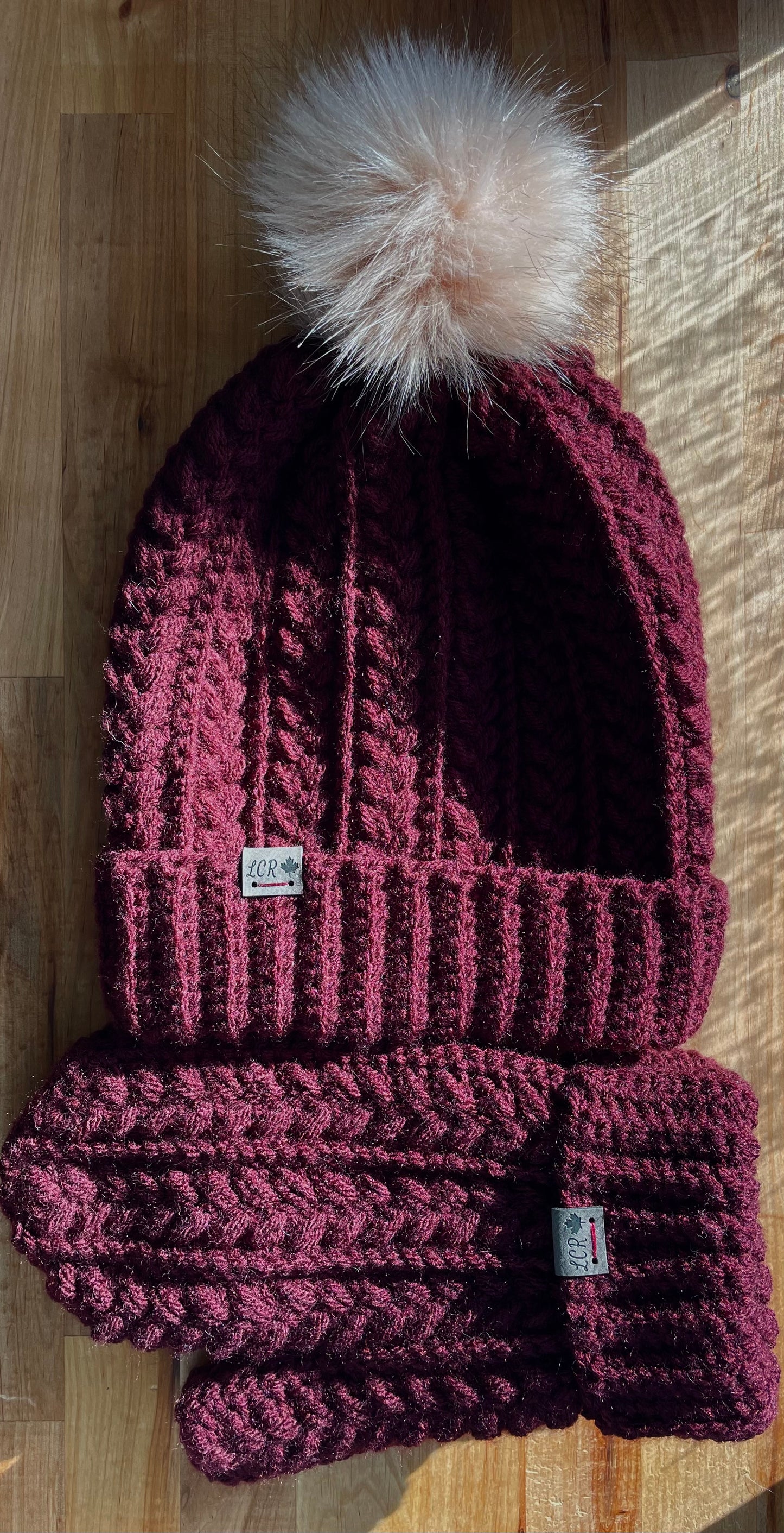 Adult Toque & Mitts Bundle