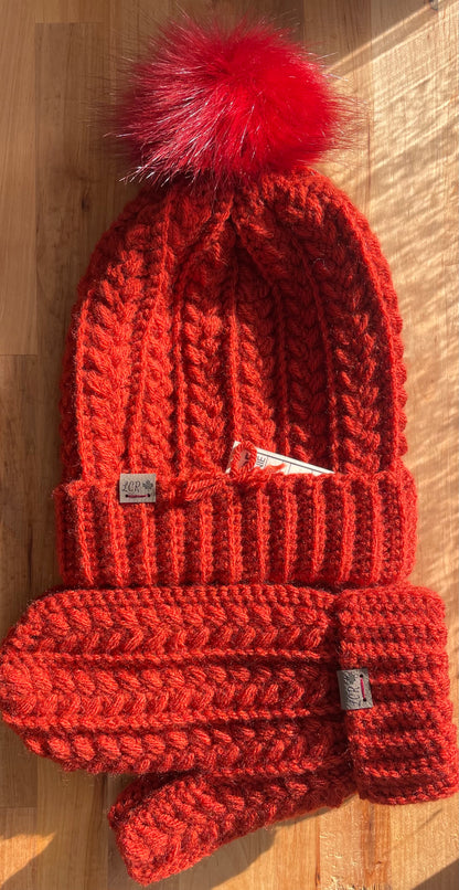 Adult Toque & Mitts Bundle