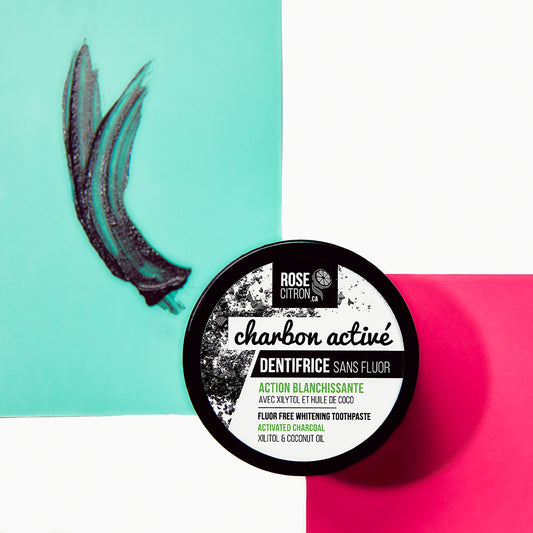 Fluoride Free Toothpaste with Activated Charcoal