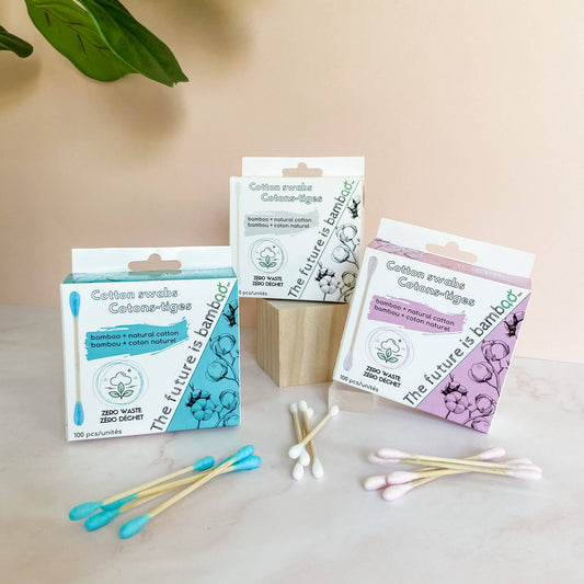 Bamboo Cotton Swabs