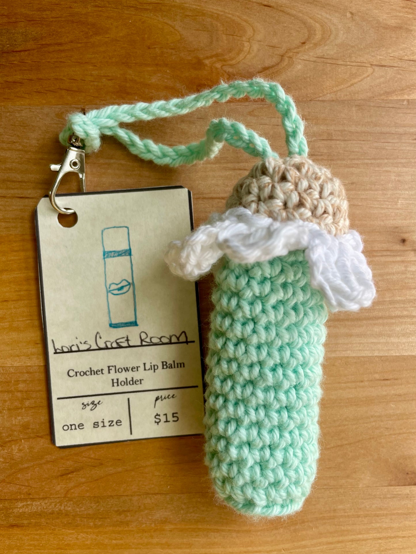 Crochet Lip Balm Holder