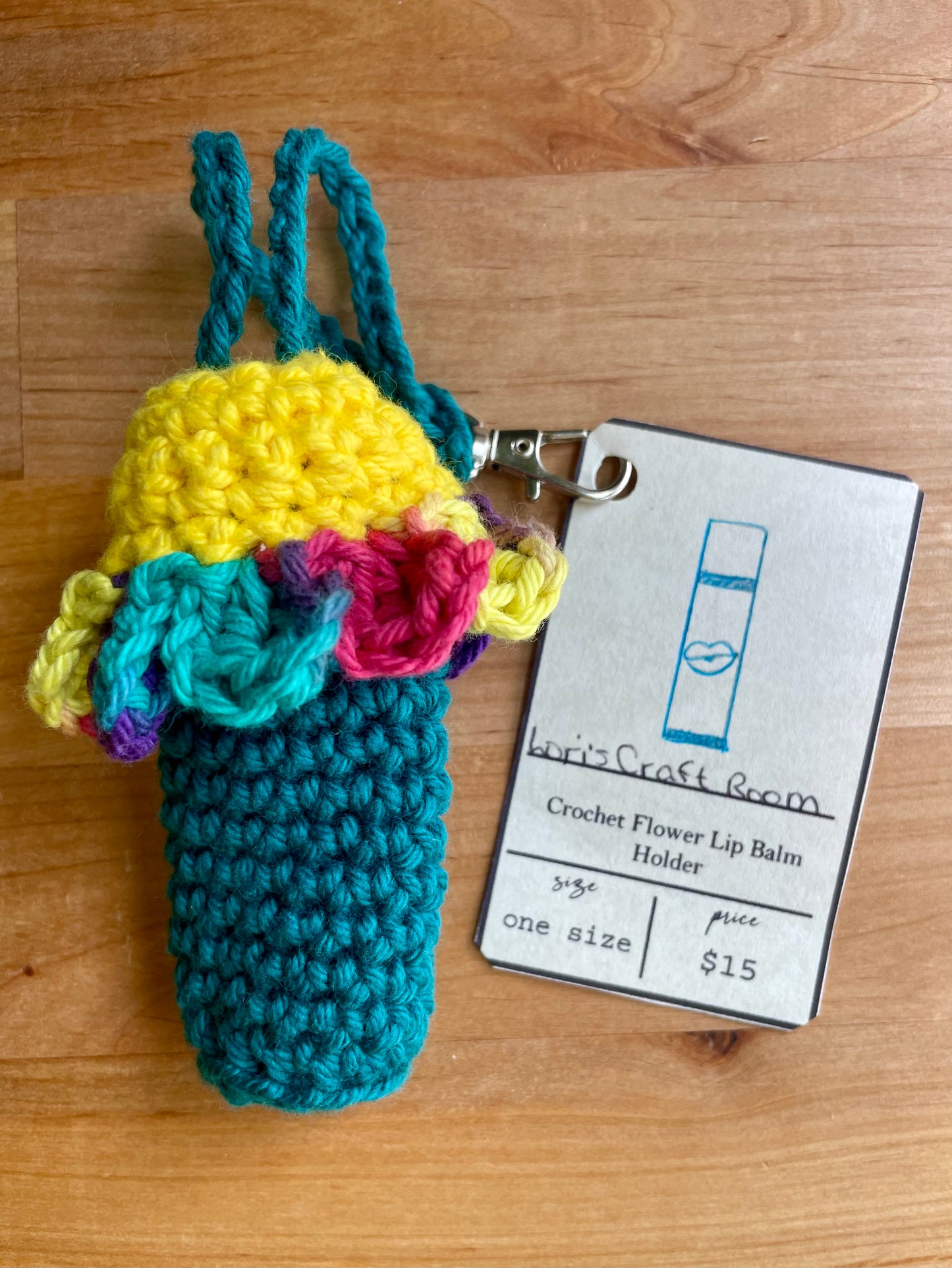 Crochet Lip Balm Holder