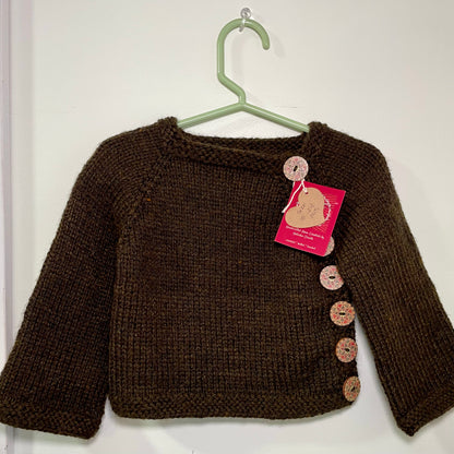 Knitted Baby Sweater