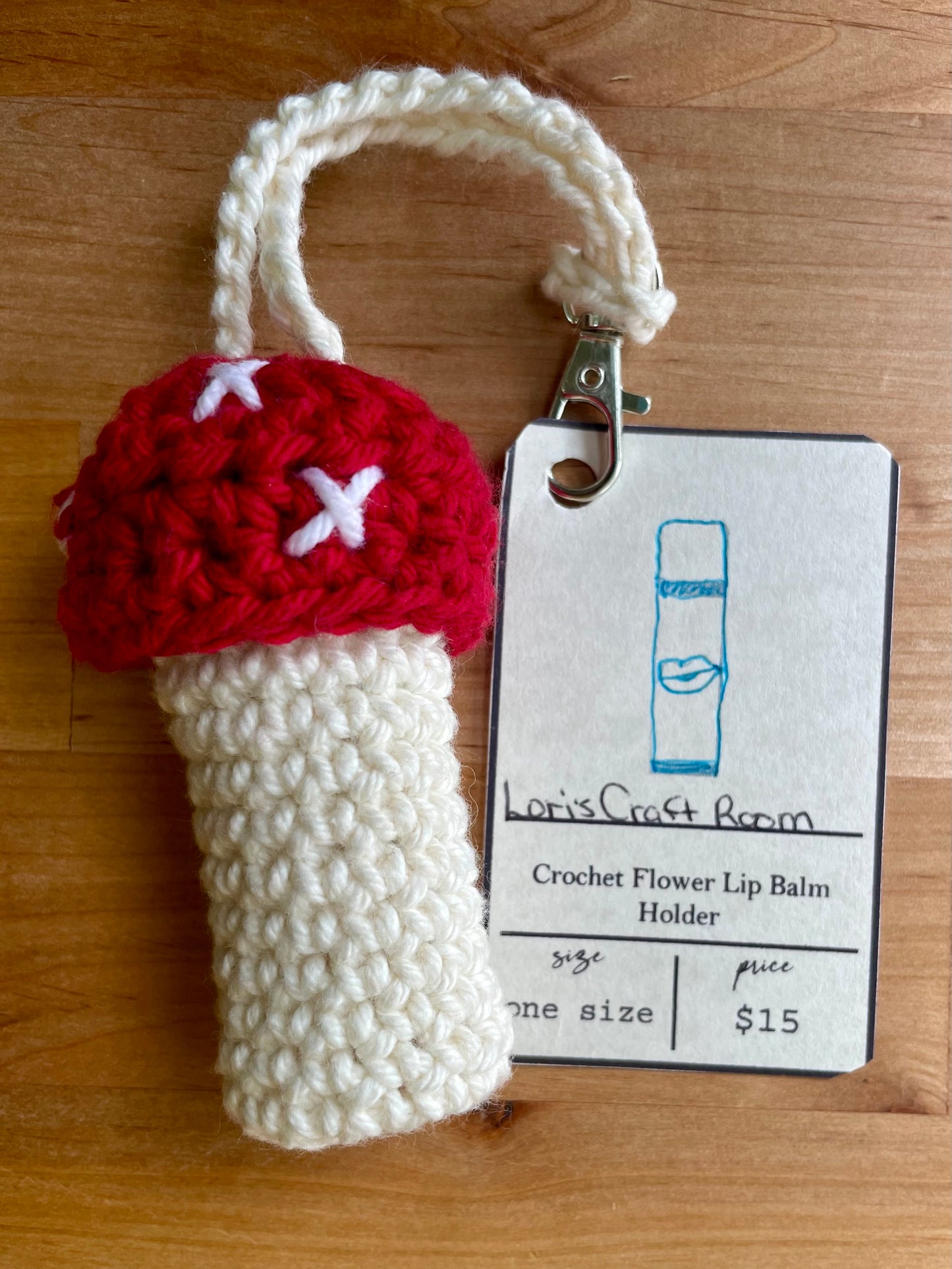 Crochet Lip Balm Holder