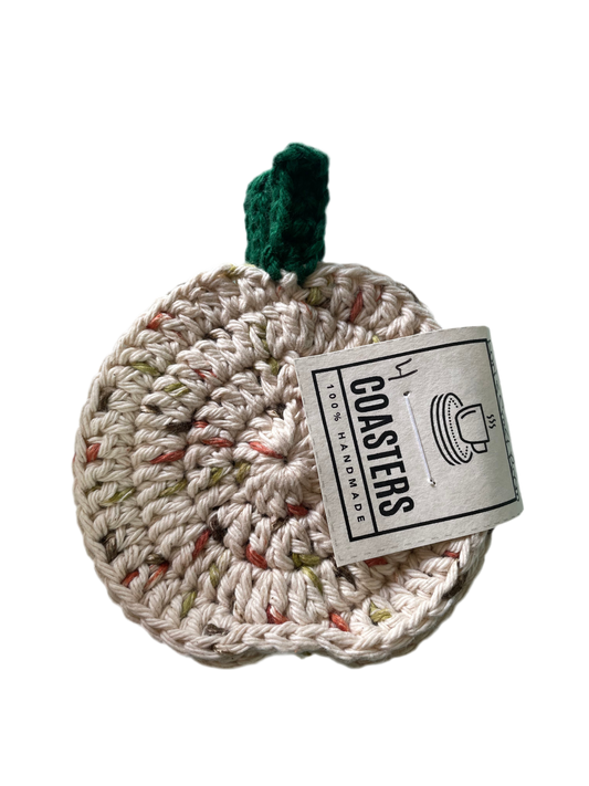 Crochet Pumpkin Coasters