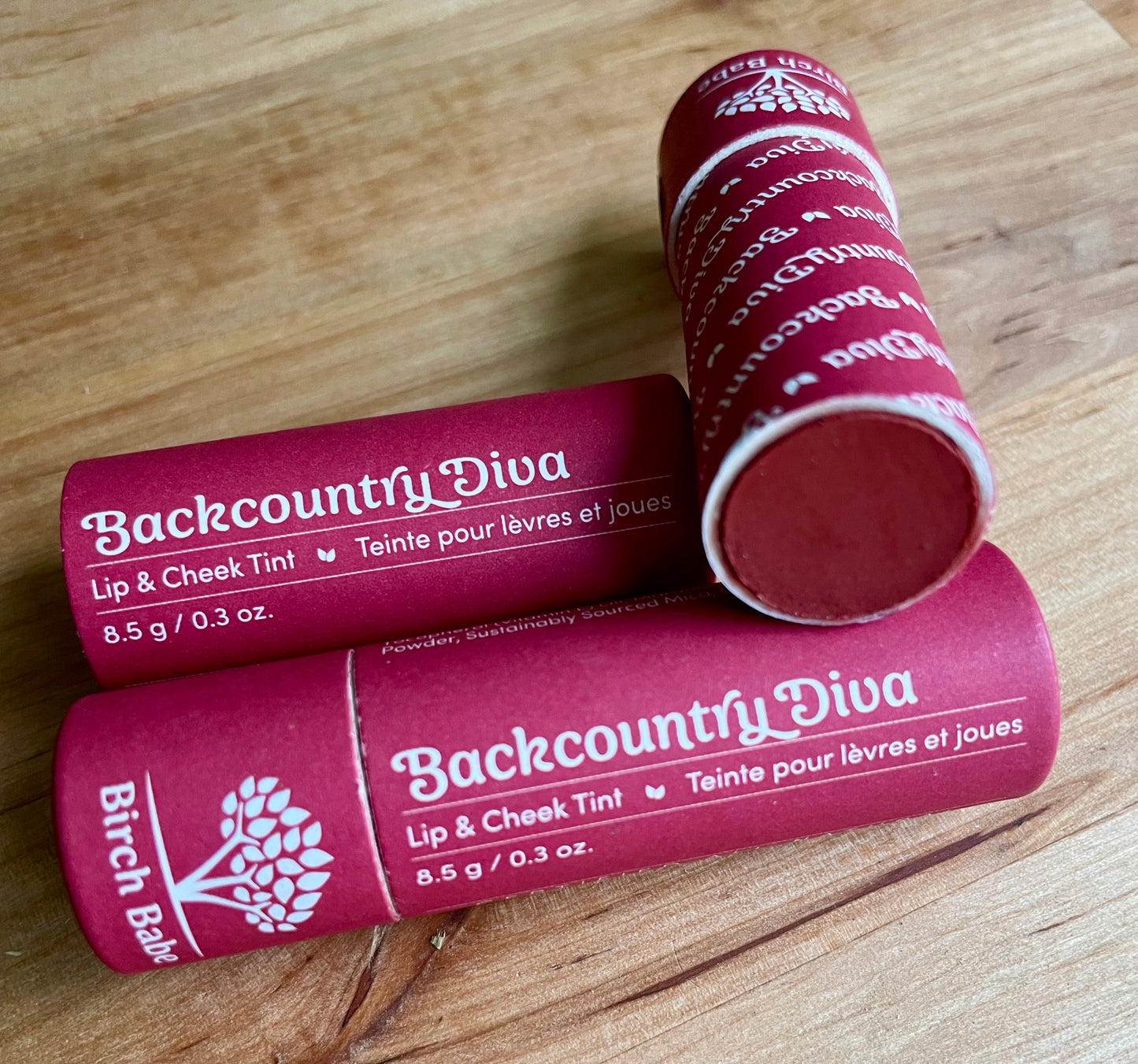 Birch Babe Lip & Cheek Tint And Lip Balm