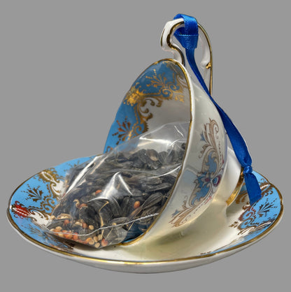 Tea Cup Bird Feeder