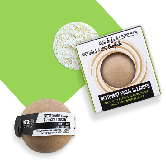 Mint & Cucumber Solid Facial Cleanser