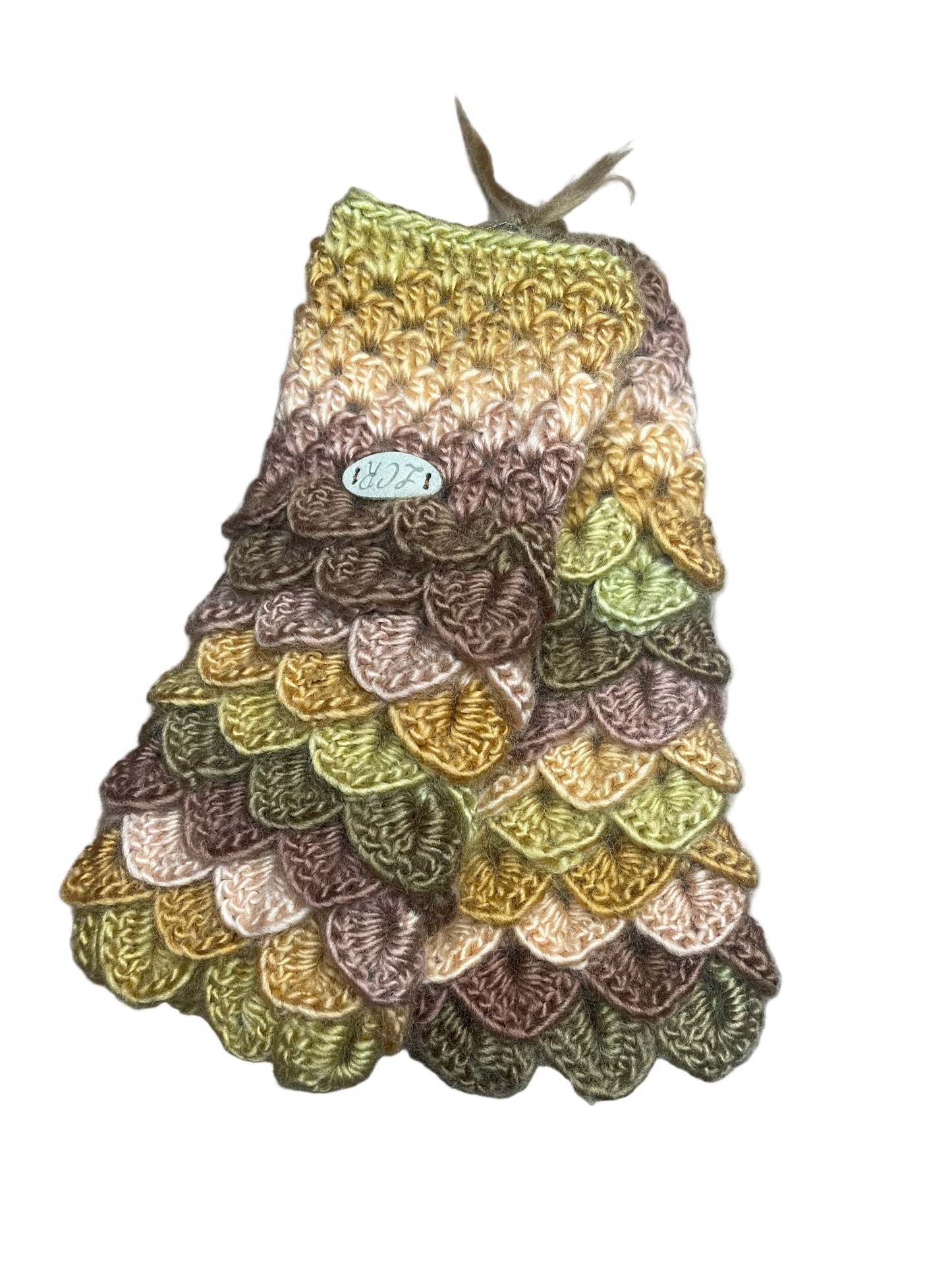 Fingerless Gloves - Dragon Scale