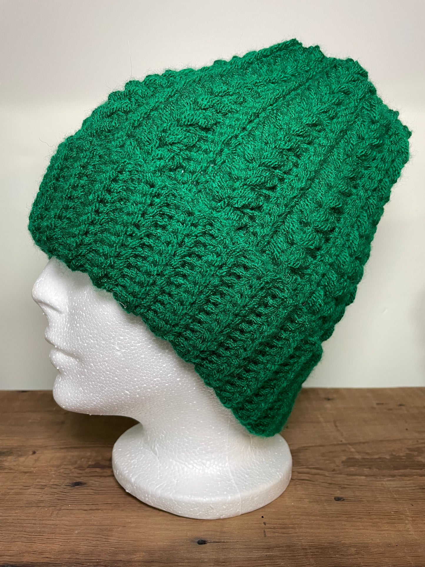 Toque - Wheat Stitch Big Brim