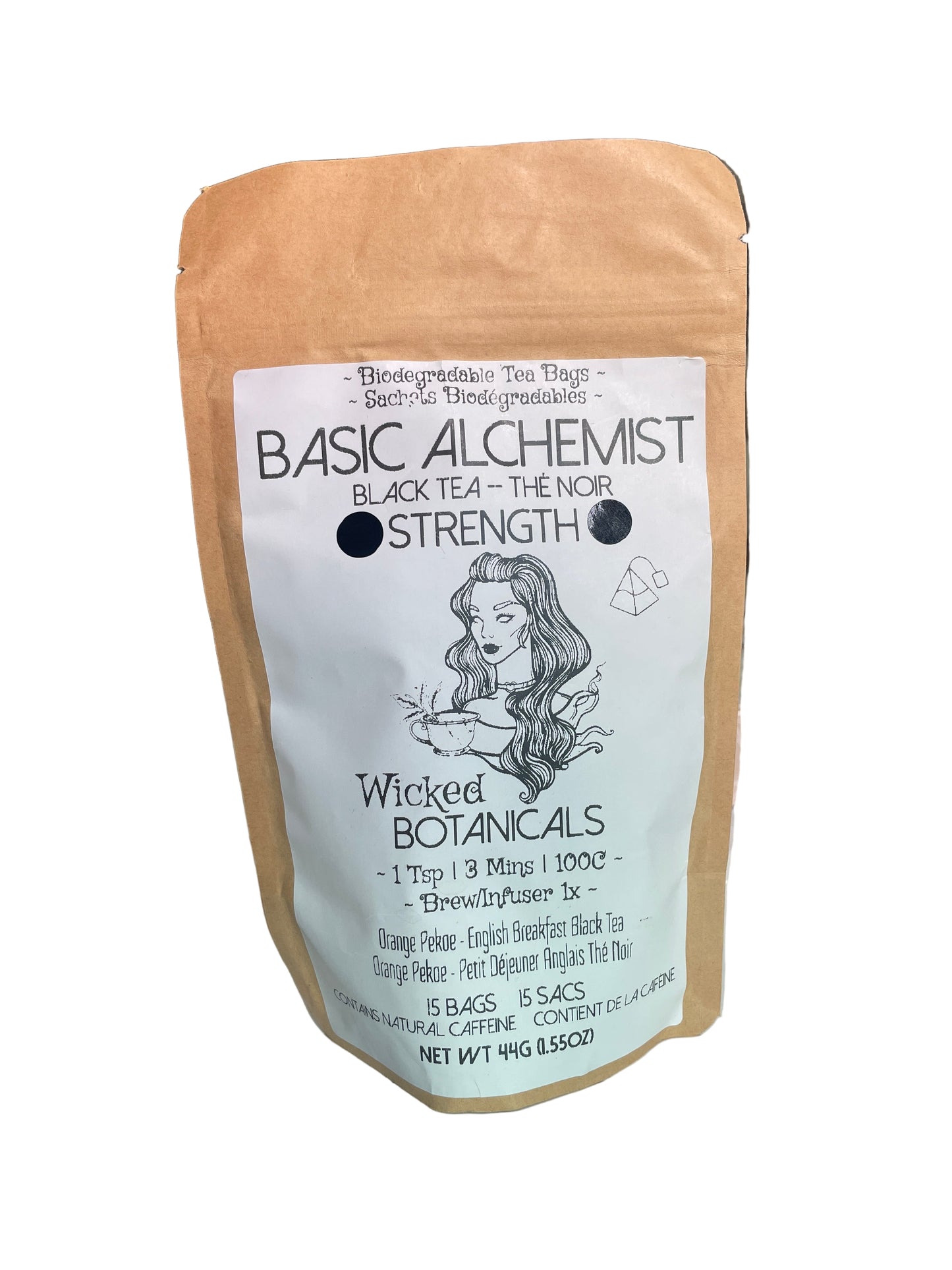 Wicked Botanicals Basic Alchemist Bagged Tea