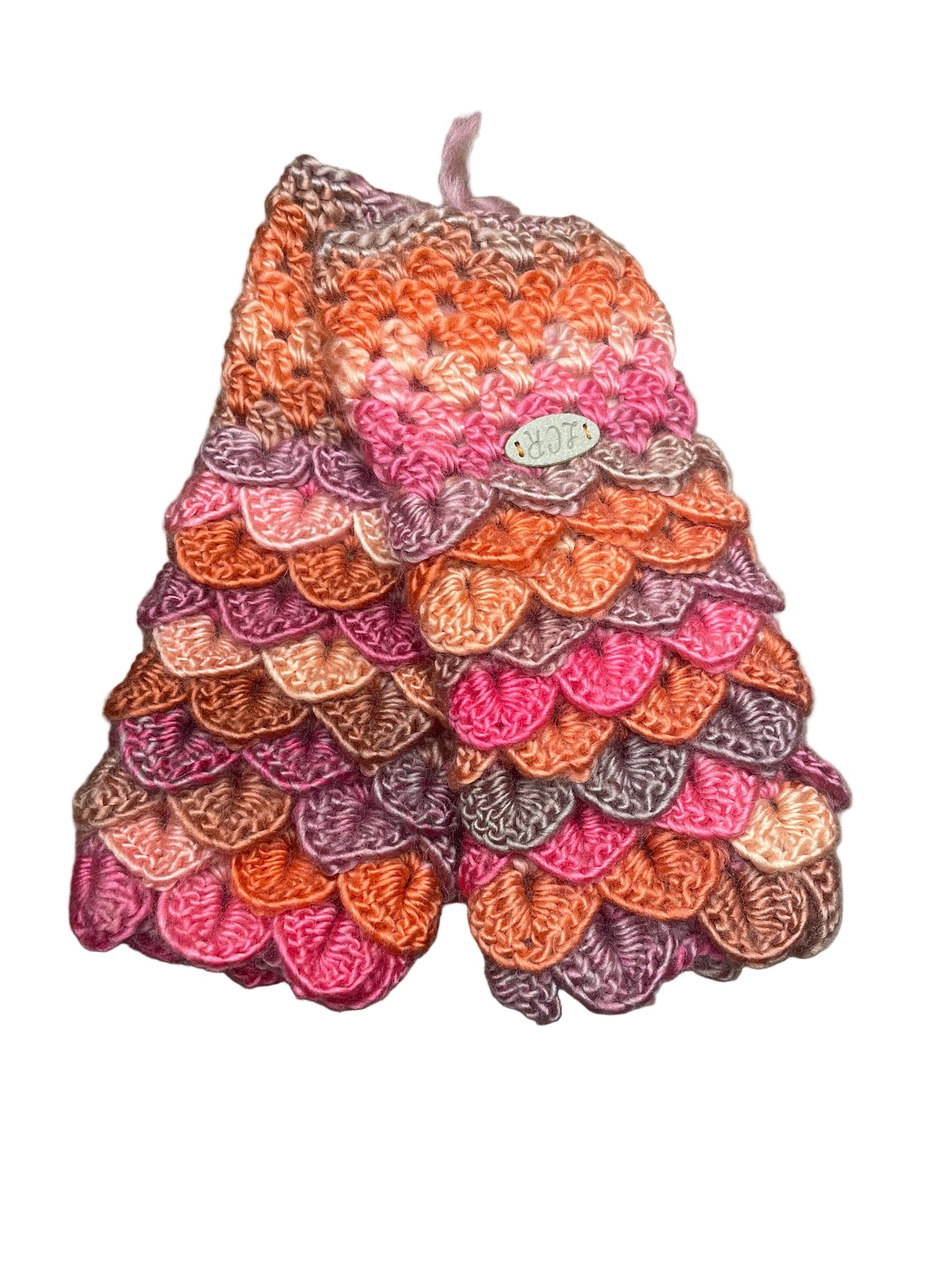 Fingerless Gloves - Dragon Scale