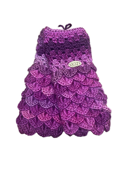 Fingerless Gloves - Dragon Scale