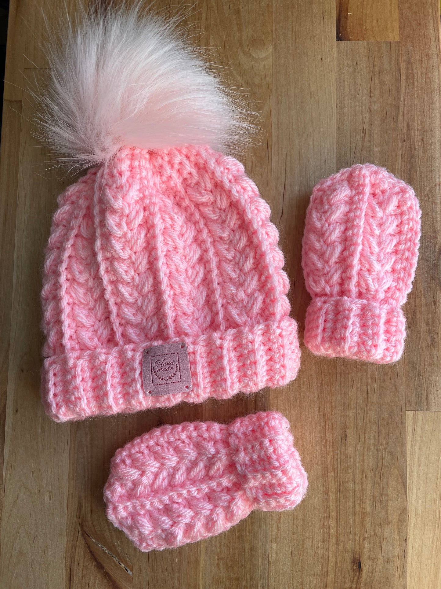Baby Hat & Mitt Bundle