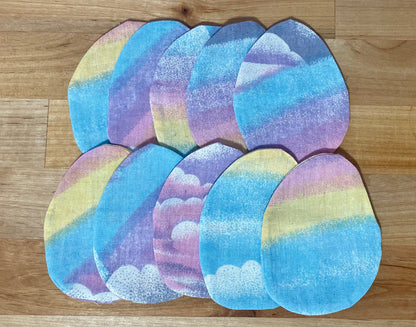 Fabric Easter Eggs