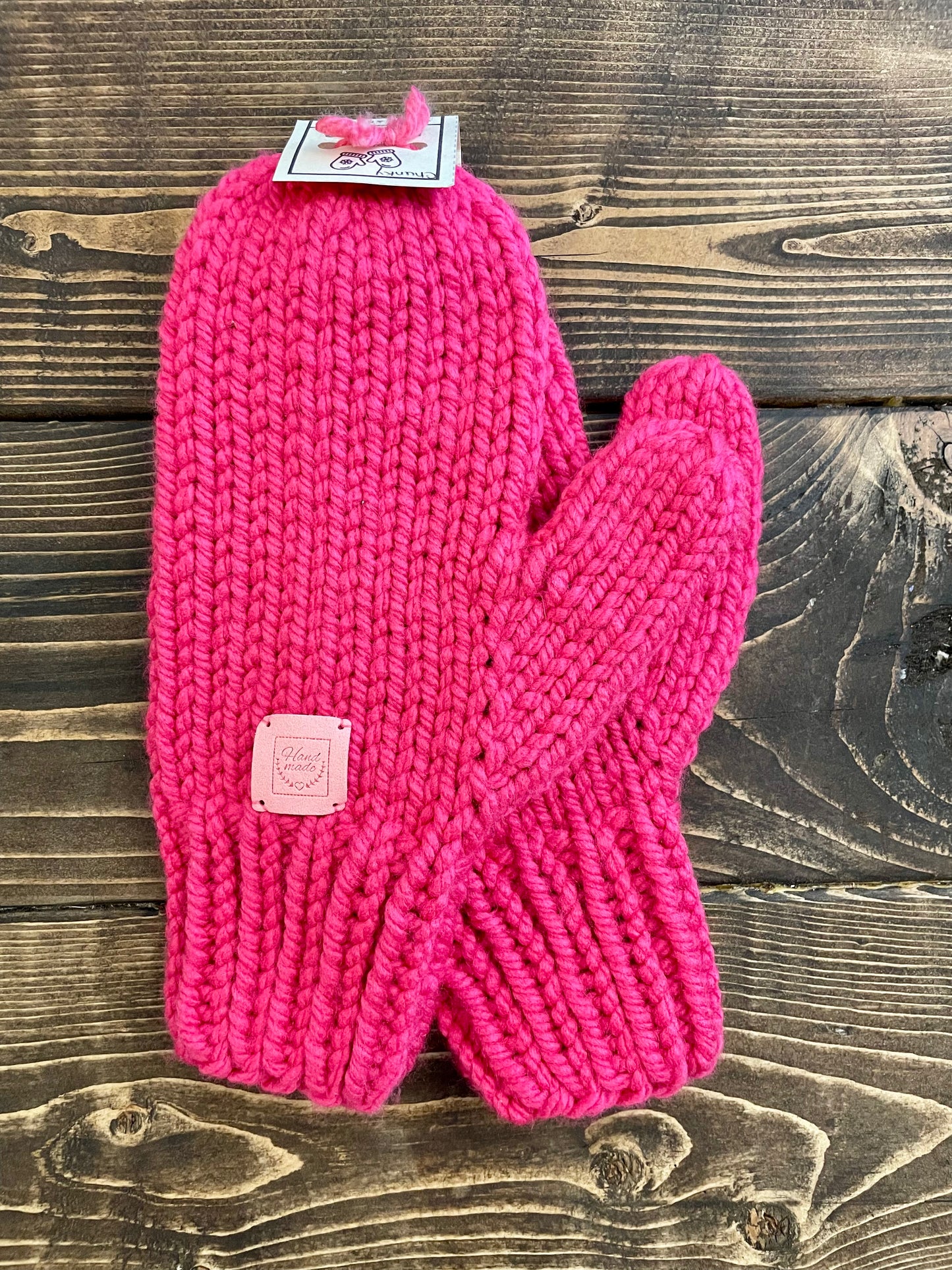 Plain Chunky Mittens