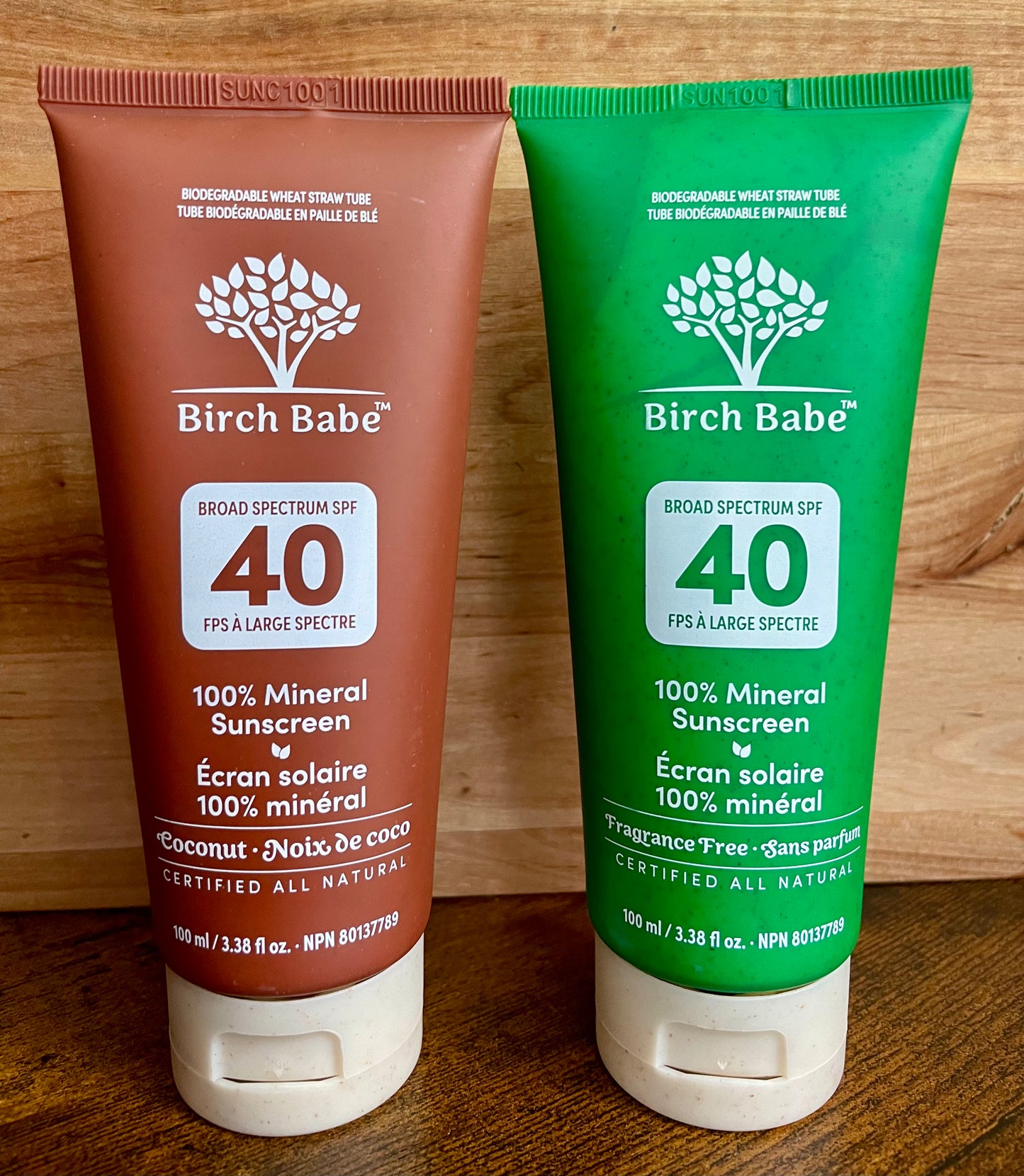 100% Mineral Sunscreen