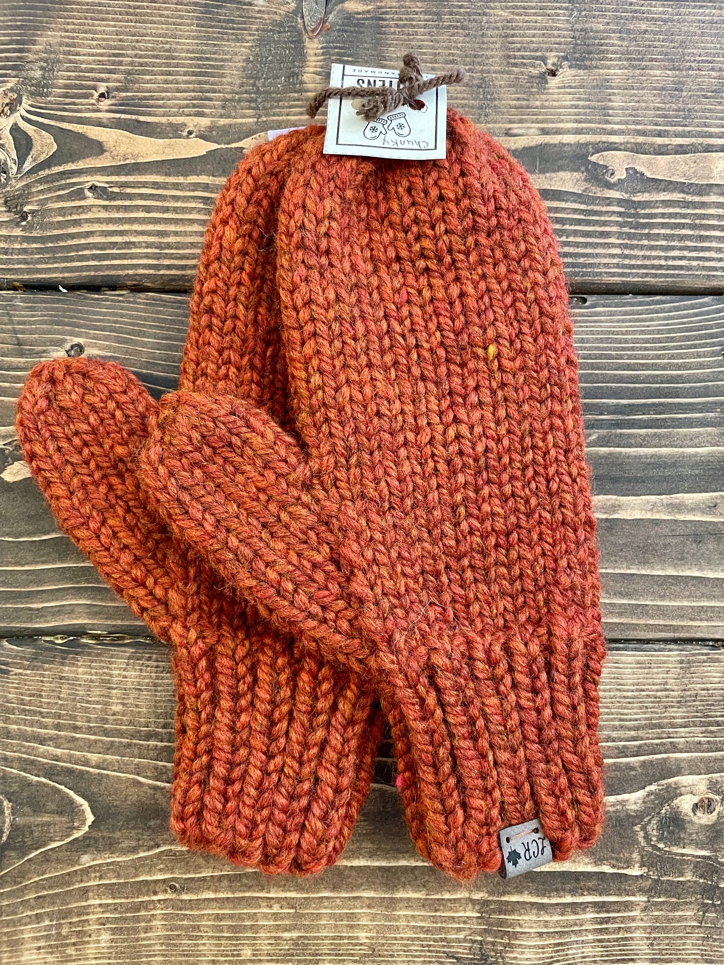 Plain Chunky Mittens