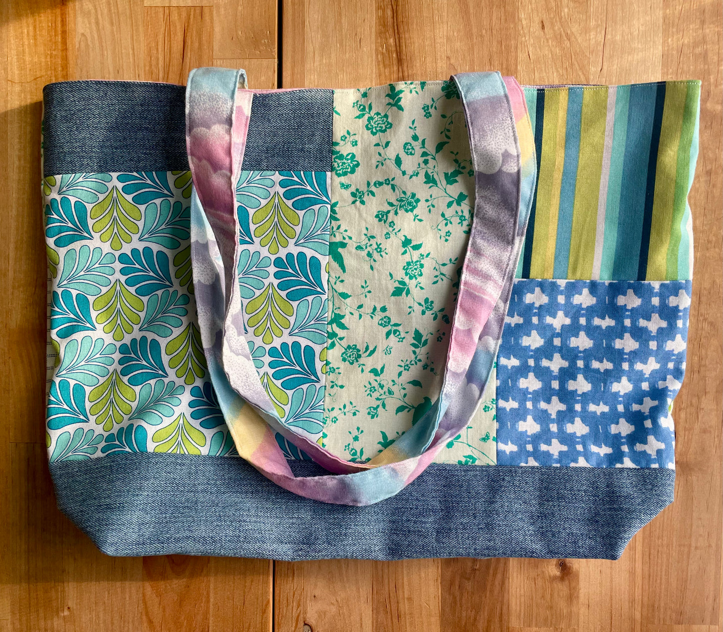 Patchwork Tote Bag